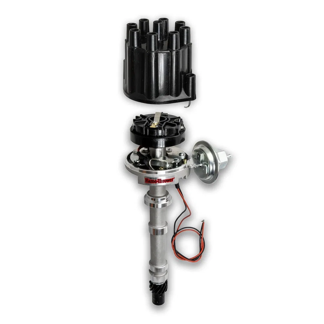 D104600 – PERTRONIX Distributor, With Ignitor ® Ignition Module Magnetic Trigger Vacuum Advance Blac - view 3
